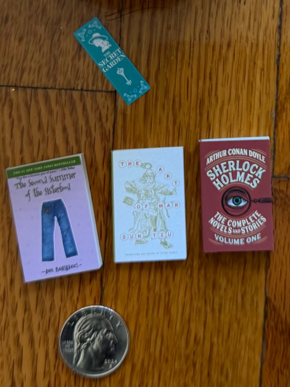 Mini Brands Books Series (The Art of War, Sherlock Holmes, The Second Summer of